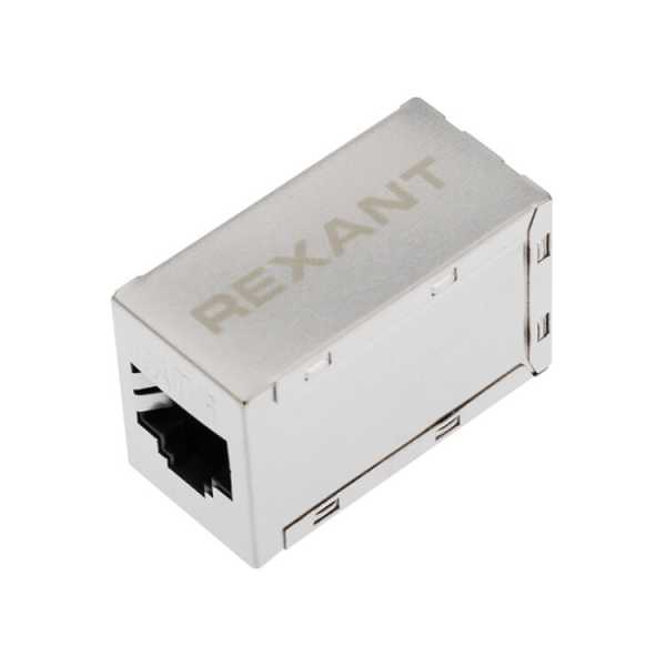 Адаптер проходной FTP RJ-45(8P8C), CAT 6 03-0109