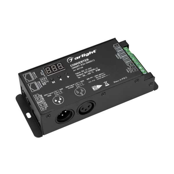 Конвертер SMART-K24-DMX512 (12-24V, SPI, 2.4G) 027128