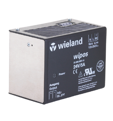 Блок питания WIPOS 24VDC/5,0A 1PH H