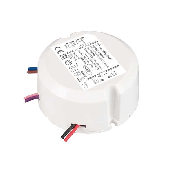 Блок питания ARJ-SN-44500-PFC-DALI-R (20W, 9-40V, 0.5A) 046793