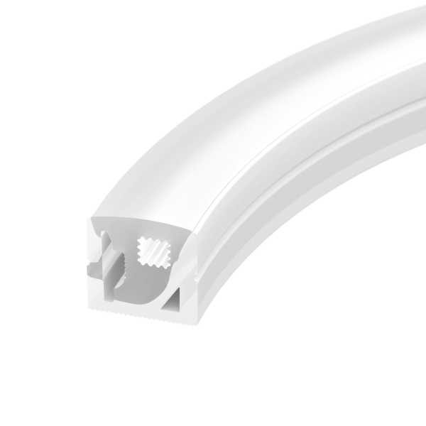 Силиконовый профиль WPH-FLEX-1616-SIDE-S11-5m WHITE 040271(1)