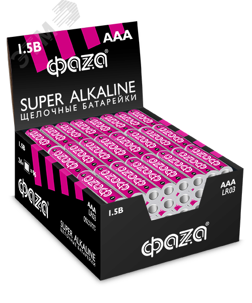 Элемент питания AAA LR03 Super Alkaline Shrink-4 2854674