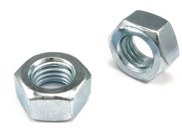 DIN 934, Гайка M3 (белая), нейлоновая