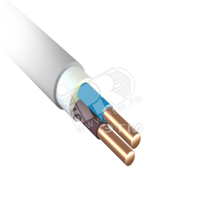 Кабель силовой NUM 2х1.5 ТРТС 100м У1000003690