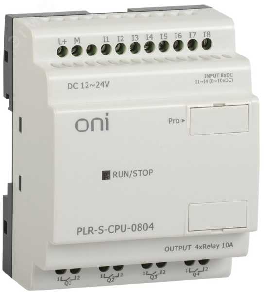 Реле логическое PLR-S. CPU0804 серии PLR-S-CPU-0804