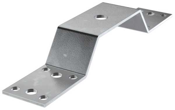 Скоба соед. для пров. кругл. 8 мм алюминий ZPR10D-SS-30-008