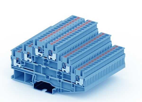 Трехуровневая клемма TPT2.5-2-BU