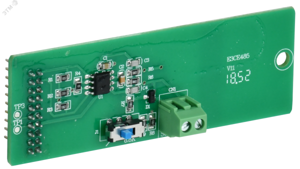 Плата расширения вх/вых. 2DI 1RO RS485 Modbus EC-A150-IO2-1