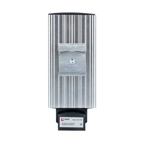 Обогреватель на DIN-рейку клеммный 75Вт 230В IP20 PROxima heater-click-75-20