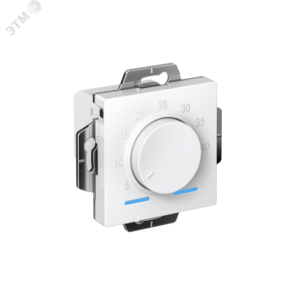 ATLASDESIGN ТЕРМОСТАТ электрон. теплого пола с датчиком, 10A, механизм, БЕЛЫЙ C3(+) ATN000135