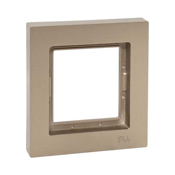 1 - местная рамка, IP44, шампань, пластик Эпика EKF UP1-FPC-01-44