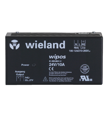 Блок питания WIPOS 24VDC/10A 1PH H