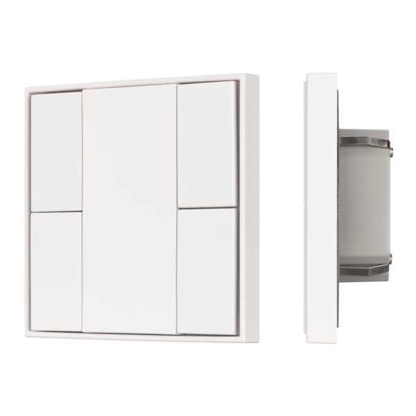 INTELLIGENT ARLIGHT Кнопочная панель KNX-301-22-4-SH-IN White (BUS, Frame) 037722