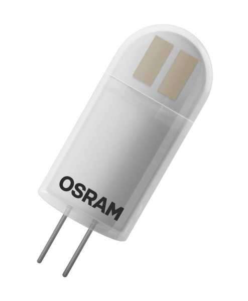 Лампа светодиодная LED 3,5Вт G4 12V STAR PIN40 (замена 40Вт), теплый, прозр. Osram 4058075369009