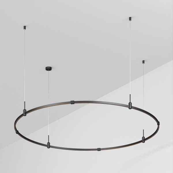 Трек ART-APRIORI-ROUND-HANG-R1500 (BK) (Arlight, IP20 Металл, 3 года) 048491