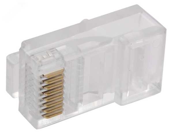 Разъ-м RJ-45 UTP для кабеля категории 5Е CS3-1C5EU