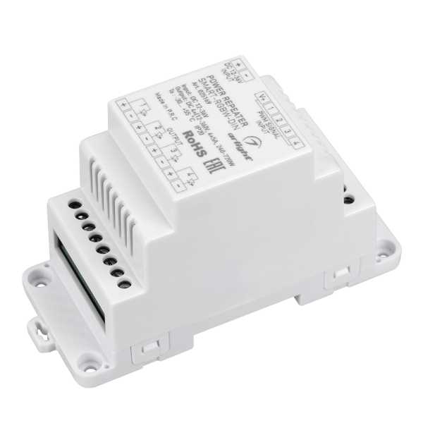 Усилитель SMART-RGBW-DIN (12-36V, 4x5A) 025169