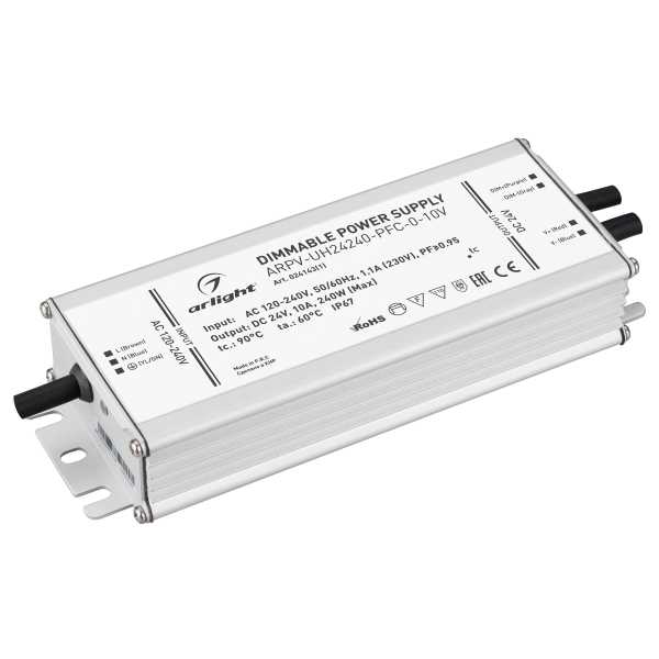 Блок питания ARPV-UH24240-PFC-0-10V (24V, 10.0A, 240W) 024143(1)