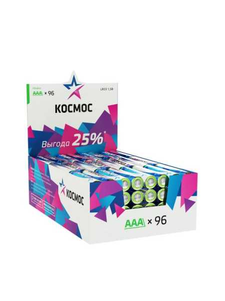 Элемент питания алкалиновый AAA/LR03 (уп.96шт) KOCLR03_96BOX