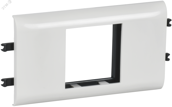 DLP Рамка и суппорт на 2 модуля для кабель-каналов с шириной крышки 65мм белая 010952