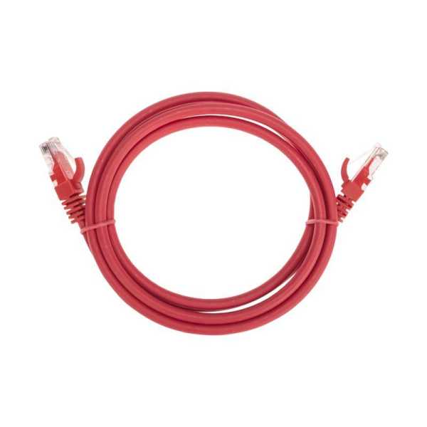 Патч-корд U/UTP CAT 6 RJ45-RJ45 26AWG LSZH красн. 1.5м 02-0293-105