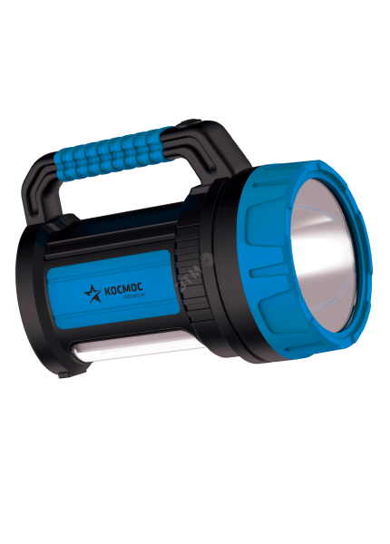 Фонарь аккумуляторный KOSMOS premium 7W LED ЗУ 220/12В USB зарядка телефона KOSACCU9107WUSB