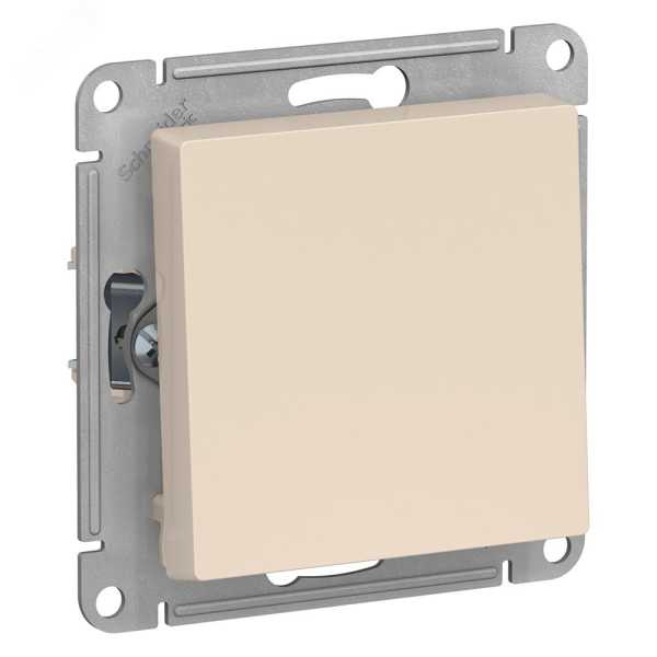 Выключатель 1-кл. СП AtlasDesign 10А IP20 (сх. 1) 10AX механизм беж. SE ATN000211