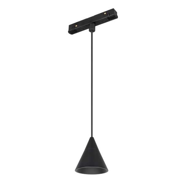 Светильник MAG-ORIENT-CONE-HANG-7W Warm3000 (BK, 40 deg, 48V) 037370