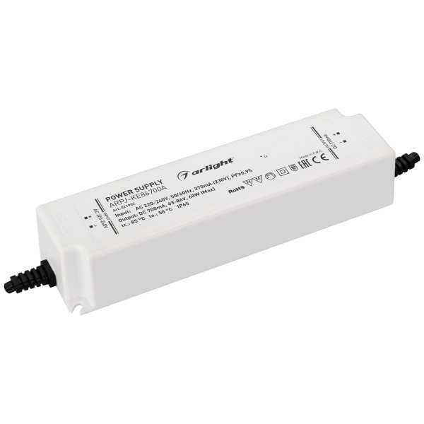 Блок питания ARPJ-KE86700A (60W, 700mA, PFC) 021902