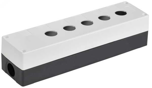 Корпус КП105(6)-Р для кнопок 5(6) мест белый IEK BKP10-6-K01-R