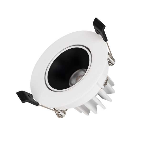 Светильник MS-FORECAST-BUILT-TURN-R82-8W Warm3000 (WH-BK, 32 deg, 230V) 035448