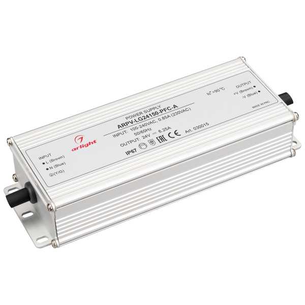 Блок питания ARPV-LG24150-PFC-A (24V, 6.25A, 150W) 030015