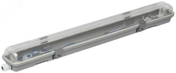 Светильник ДСП 2101 под LED лампу 1хT8 600мм IP65 LDSP0-2101-1X060-K01