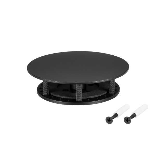 Крепление MOONLIGHT-BASE-ROUND-D25-S Black 046066