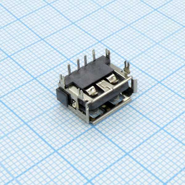 USB 4AFR-RV розетка на плату 4p