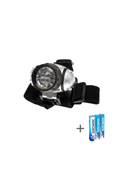 Фонарь налобный H14LED 14LED 3хAAA/R03 KOC-H14-LED