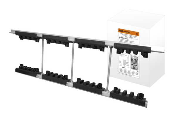 Набор шинных держателей и крепежа НШД 3/10 T для 3Р системы шин 30-120 x 10 мм SQ0834-0006
