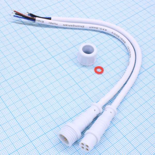 4PIN WP L=40 D=13MM 4*0.3MM2