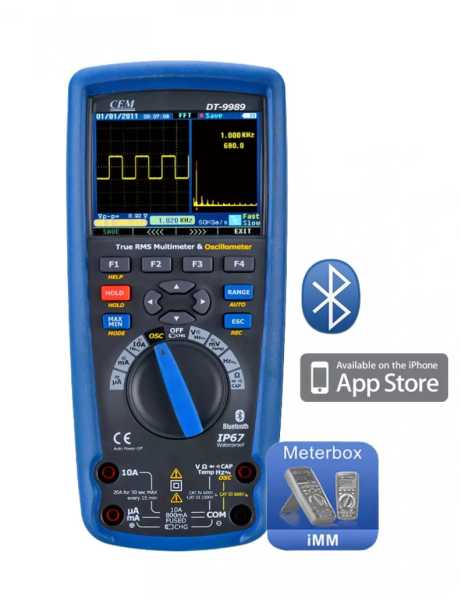 DT-9989 Мультиметр-осциллограф, профессиональной цветной цифровой DT-9989 Мультиметр-осциллограф, профессиональной цветной цифровой