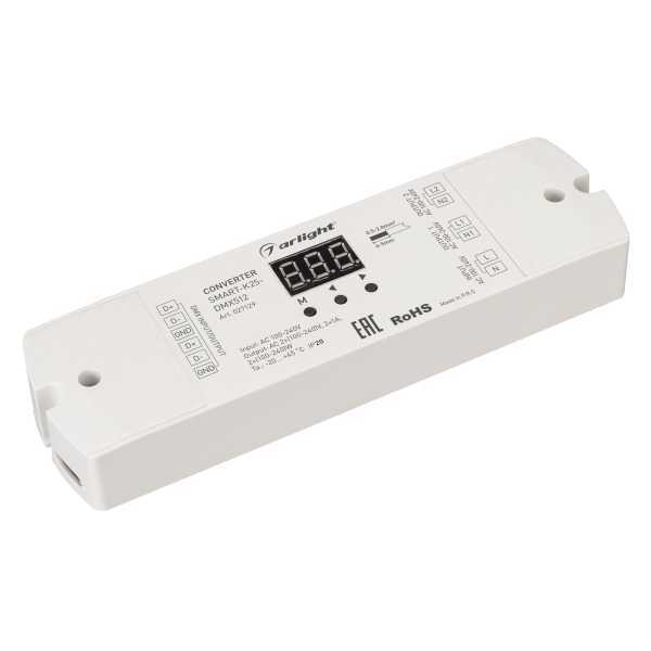 Конвертер SMART-K25-DMX512 (230V, 2x1A, TRIAC) 027129