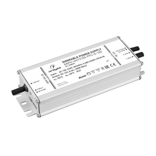 Блок питания ARPV-UH12100-PFC-0-10V (12V, 8.3A, 100W) 028454