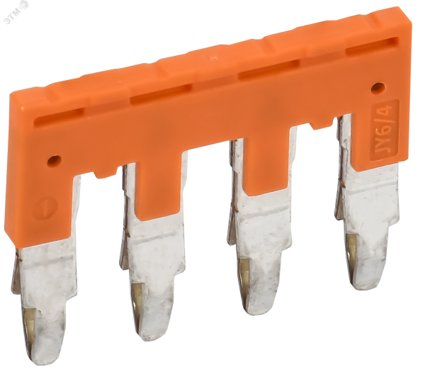 ARMAFIX Перемычка JY6-4 втычная 4PIN для колодки клеммной CY6 IEK AF-CT30-00-K03-006-EC-04P