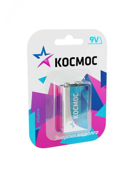 Элемент питания алкалиновый &amp;amp;quot;крона&amp;amp;quot; 6LR61 Максимум BP-1 (блист.1шт) KOC6LR61MAX1BL