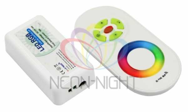 LED RGB контроллер 2.4G (полусенсорное управление) LAMPER 143-103-2