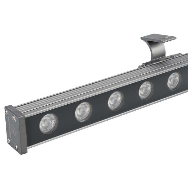 Светодиодный прожектор AR-LINE-1000M-24W-24V RGB (Grey, 30 deg, DMX512) 023624