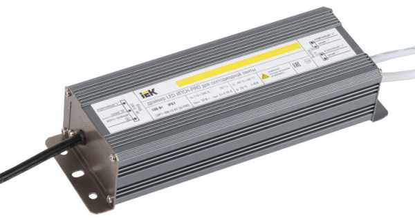 Драйвер LED ИПСН-PRO 100Вт 12 В блок- шнуры IP67 LSP1-100-12-67-33-PRO