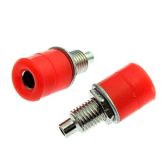 Z031 4MM SOCKET RED