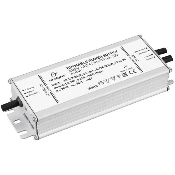 Блок питания ARPV-UH24150-PFC-0-10V (24V, 6.3A, 150W) 024277