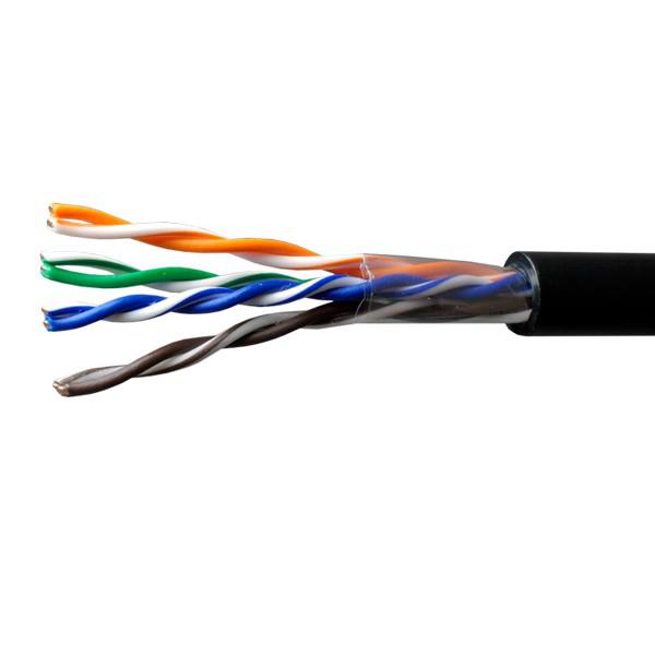 Кабель витая пара U/UTP кат.5E 4х2х24AWG solid Cu PE Out. Premium 305м (м) 01-0311-2