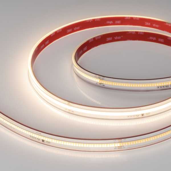 Лента герметичная SPI-COB-PS-X378-14mm 24V Warm3000-PX63-BPT (7 W/m, IP67, 5m) 041742